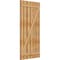Ekena Millwork Spaced Board-n-Batten Shutters w/Z-Bar, Rough Sawn Western Red Cedar, 34 3/4W x 70H, PR RBS06Z35X070RWR - alternate 3